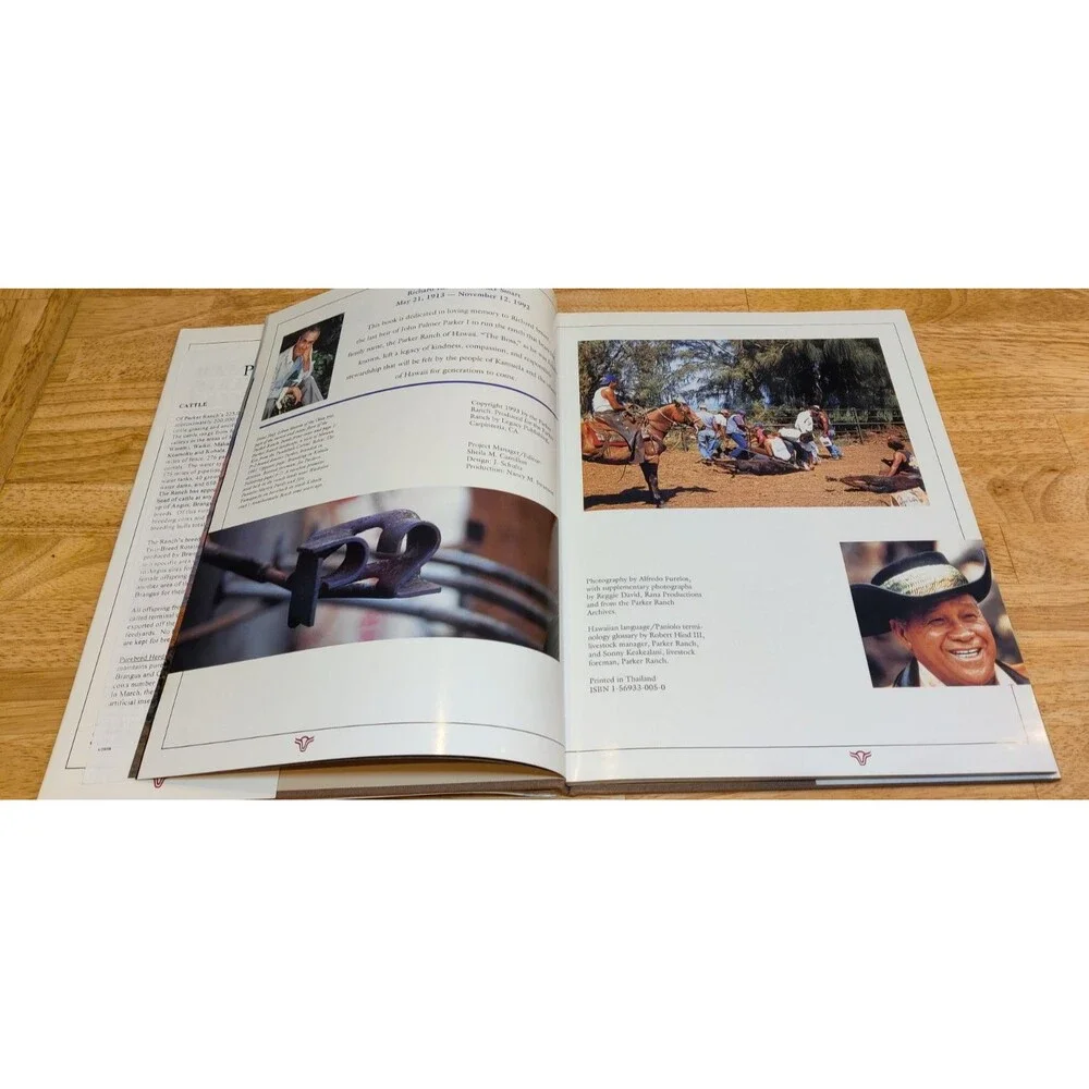 Parker Ranch Hawaii's Cattle Kingdom Engebretson George Legacy Publishing 1993 - Picture 6 of 8